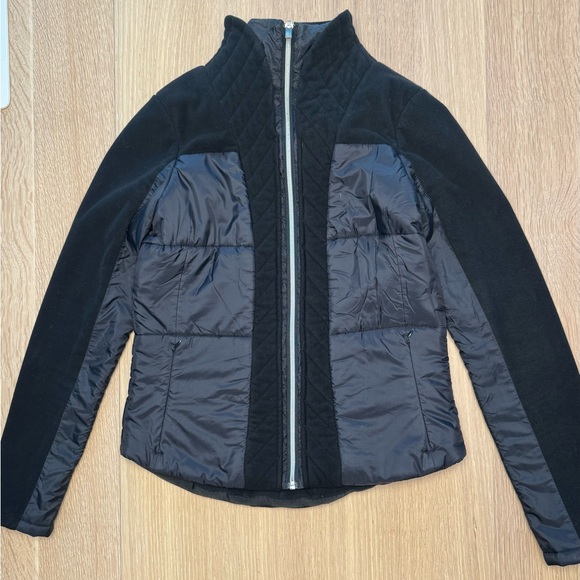 LULULEMON Black St Moritz Jacket. Size: 8 - Picture 8 of 9